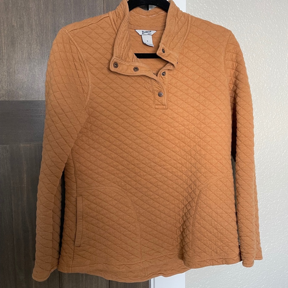 Duluth Trading Quilted Sweater